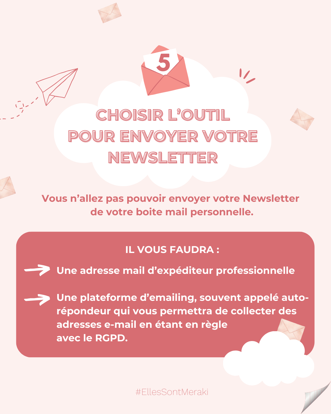 Carrousel · Créer votre newsletter en 8 étapes — slide 6