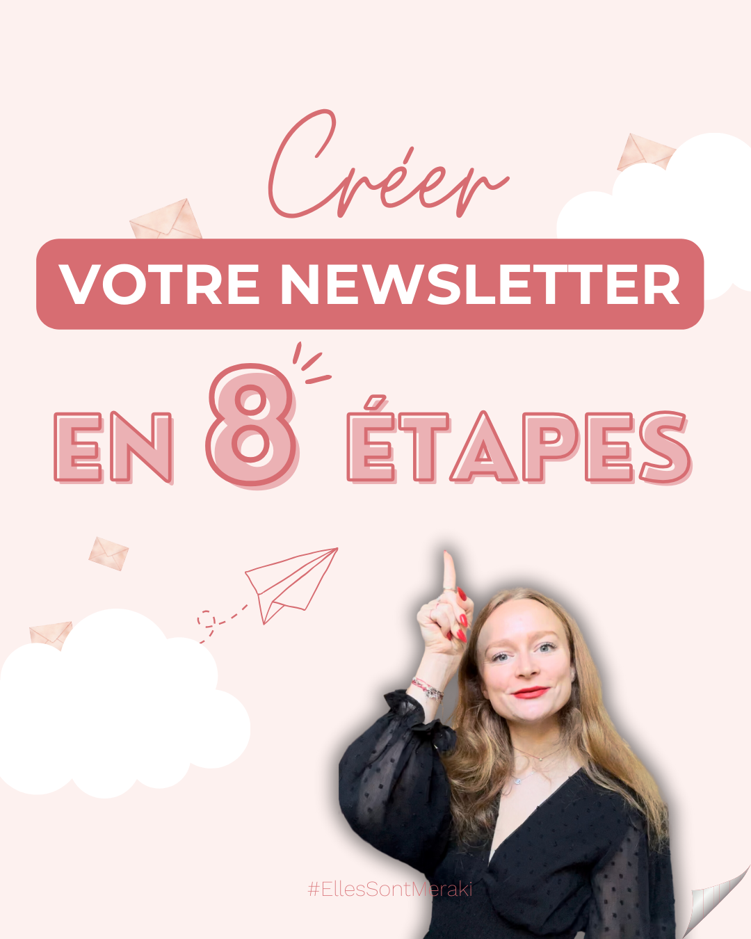 Carrousel · Créer votre newsletter en 8 étapes — slide 1