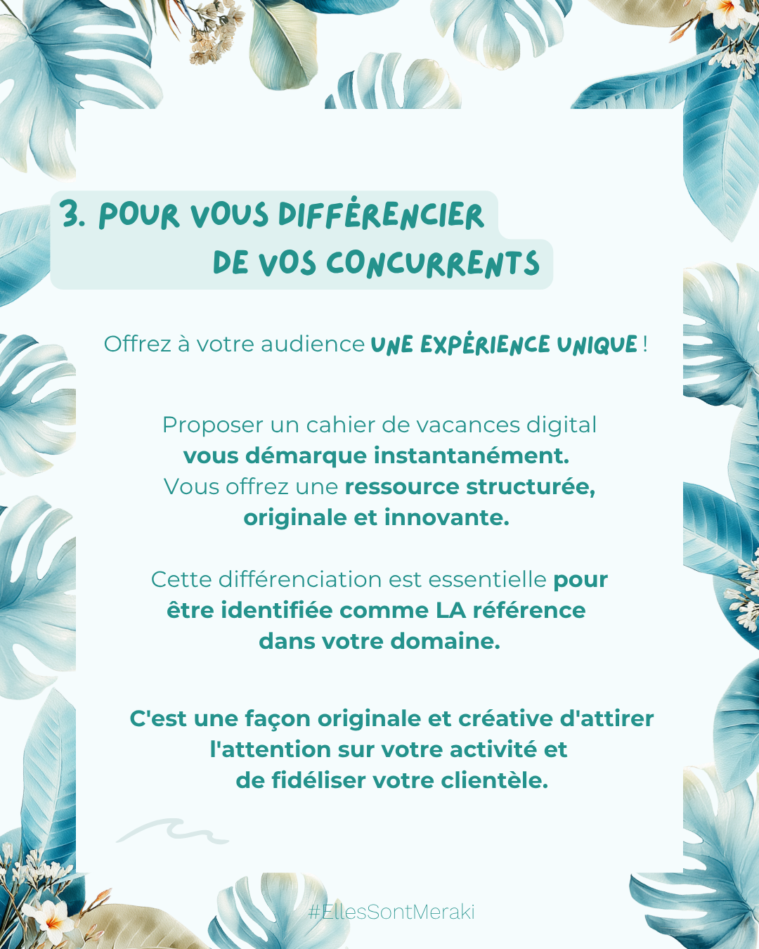 Carrousel · 5 raisons de créer un cahier de vacances digital — slide 4