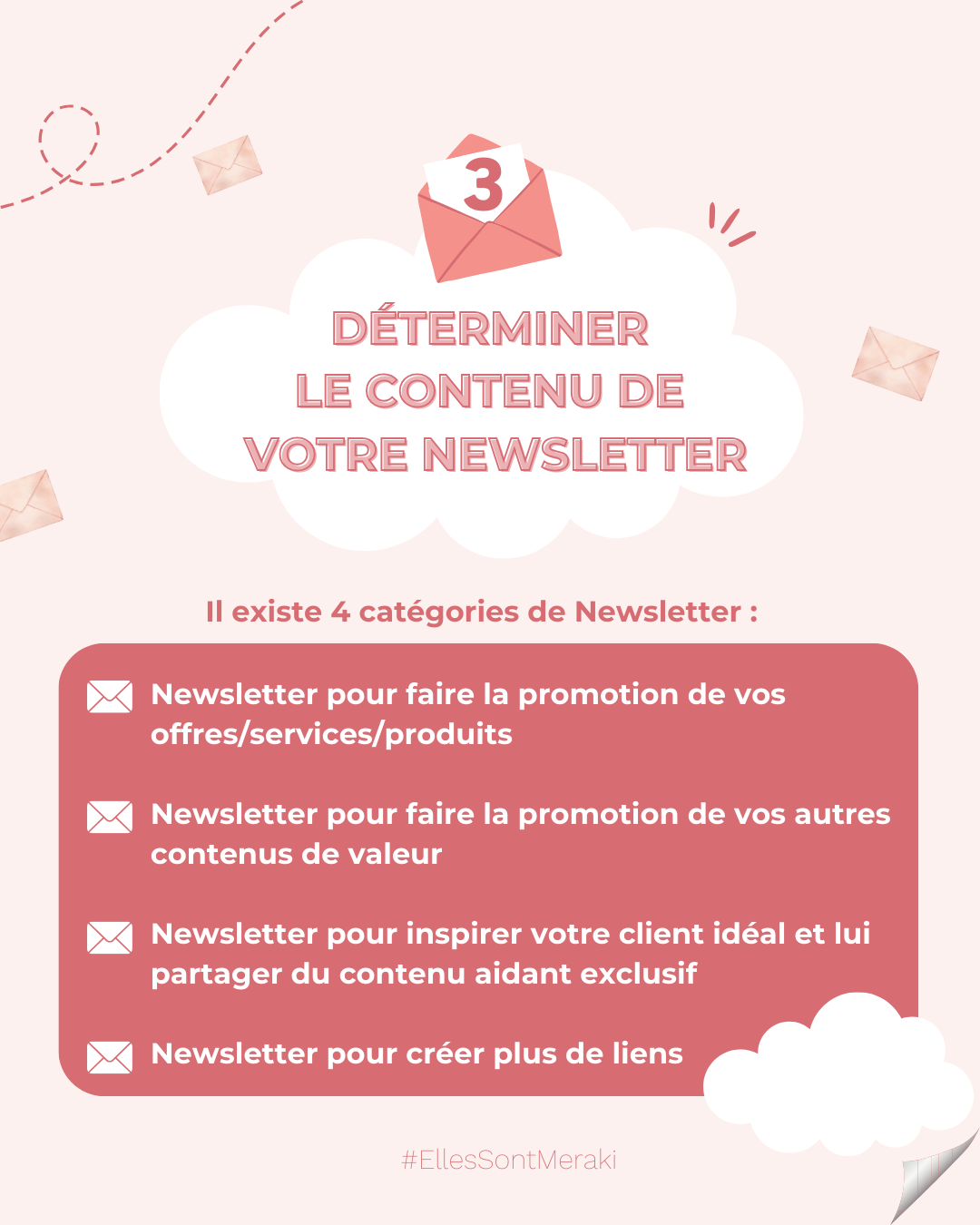 Carrousel · Créer votre newsletter en 8 étapes — slide 4