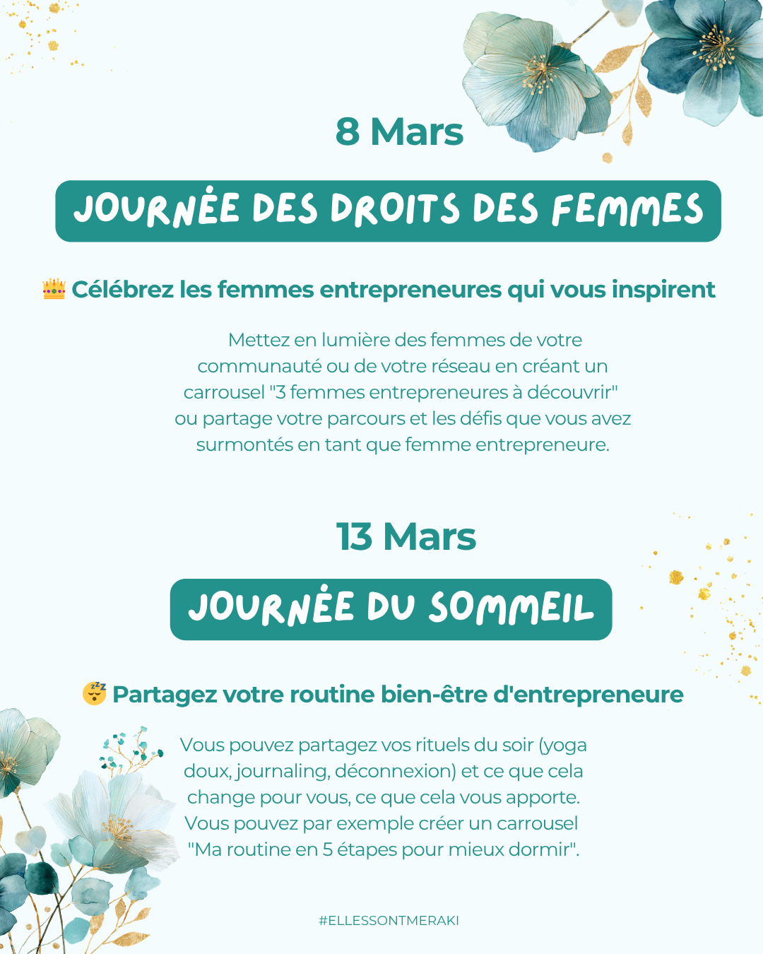 Carrousel · Idées de contenus — slide 3