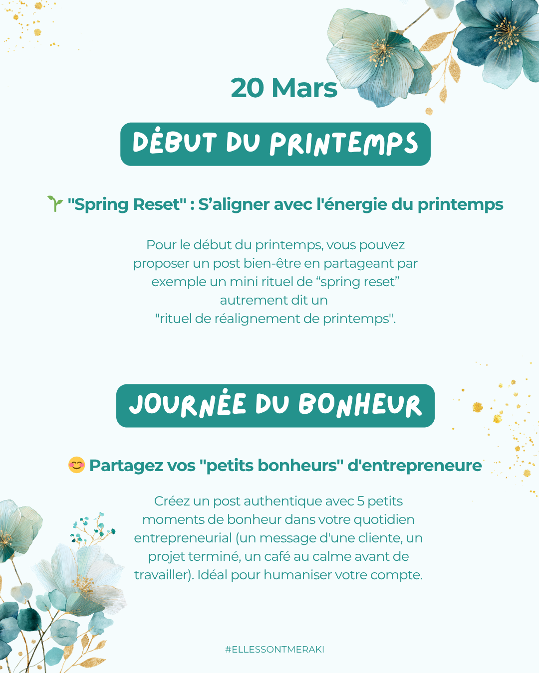 Carrousel · Idées de contenus — slide 5